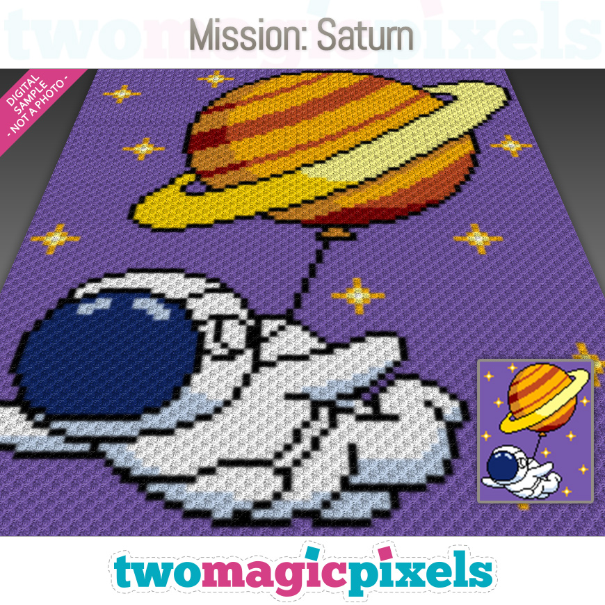 Mission: Saturn by Two Magic Pixels