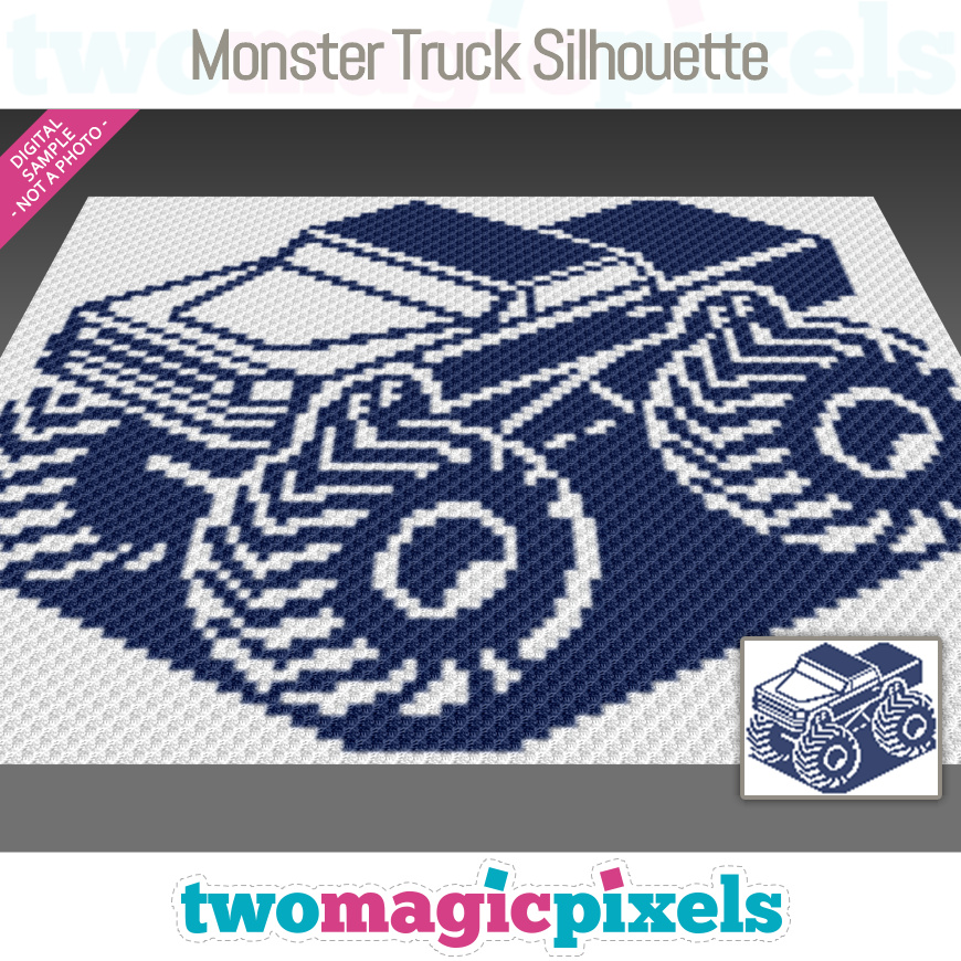 Monster Truck Silhouette by Two Magic Pixels Monster Truck Silhouette by Two Magic Pixels