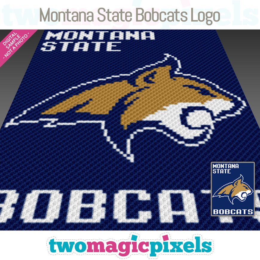 Montana State Bobcats Logo by Two Magic Pixels
