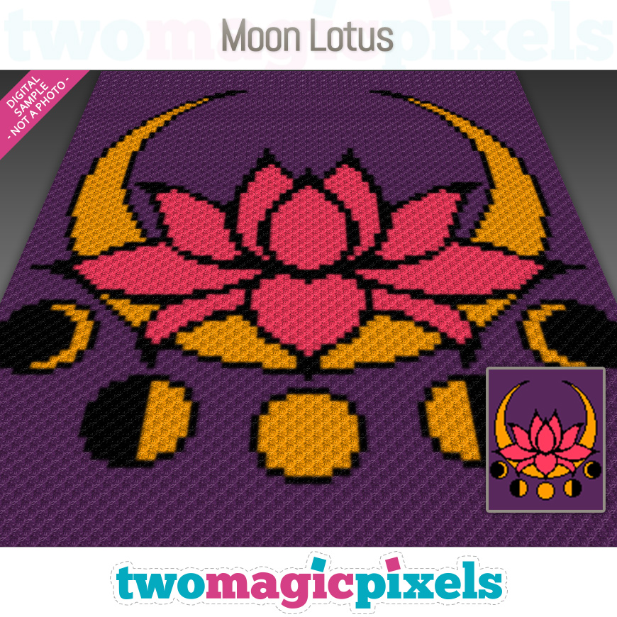 Moon Lotus by Two Magic Pixels