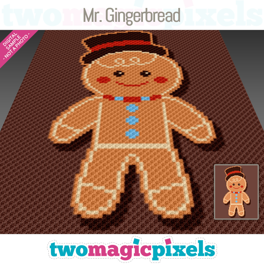 Mr. Gingerbread by Two Magic Pixels