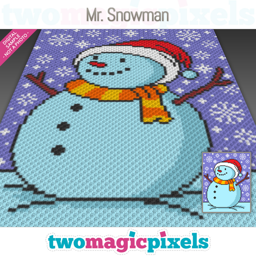 Mr. Snowman by Two Magic Pixels