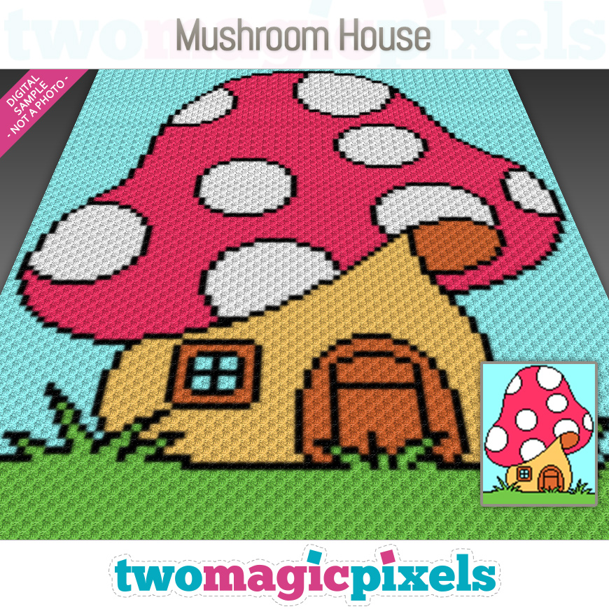 Mushroom House by Two Magic Pixels