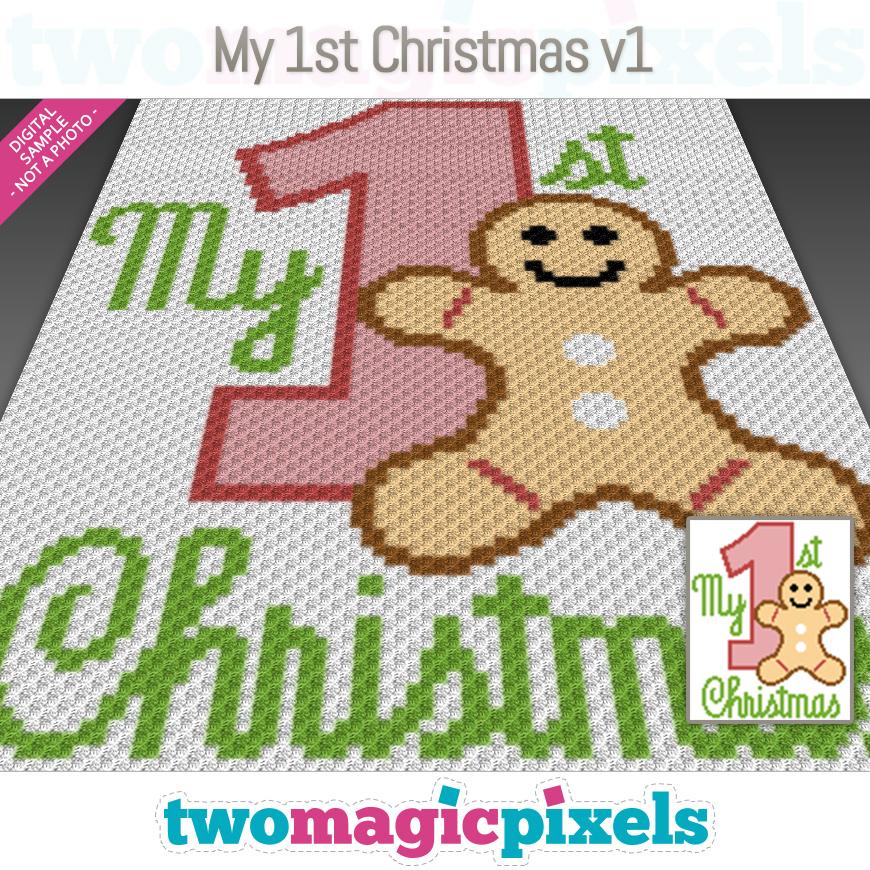 My 1st Christmas v1 by Two Magic Pixels