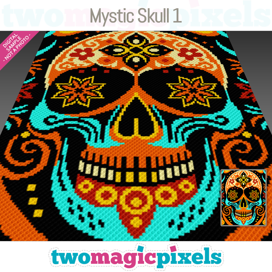 Mystic Skull 1 by Two Magic Pixels