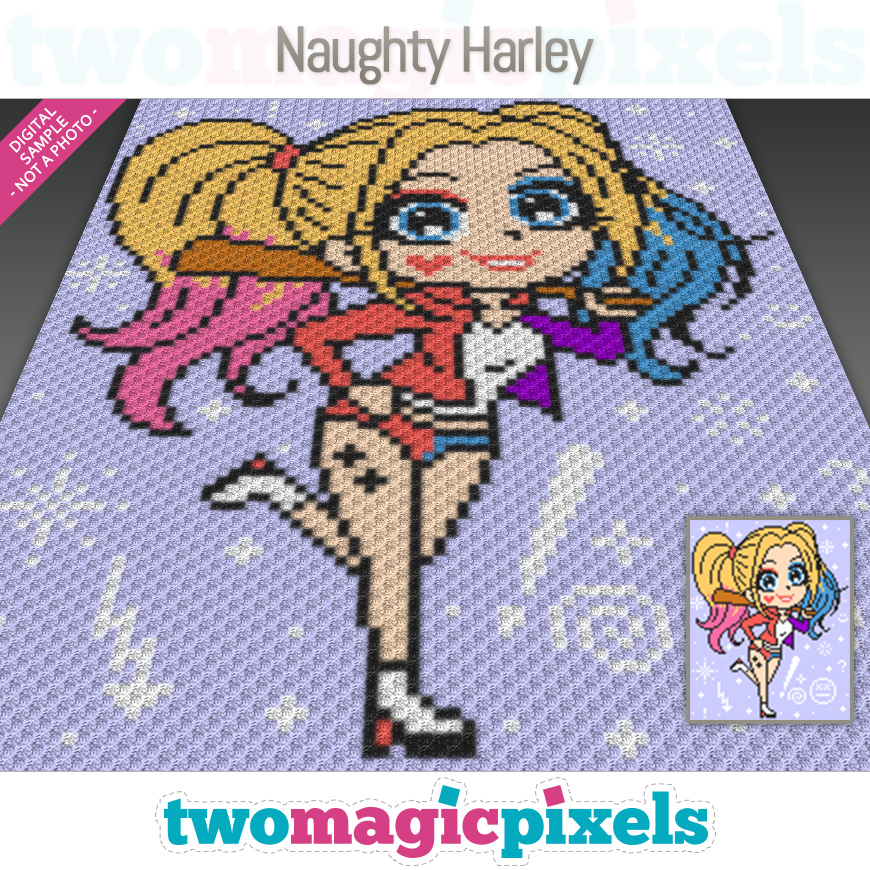 Naughty Harley by Two Magic Pixels