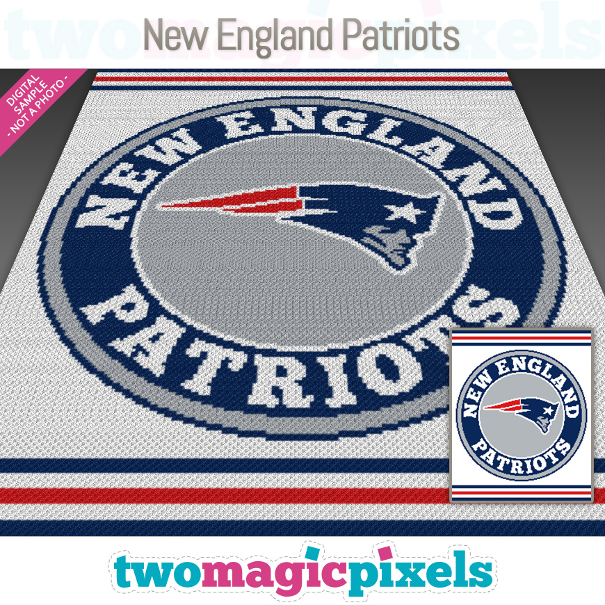 New England Patriots by Two Magic Pixels
