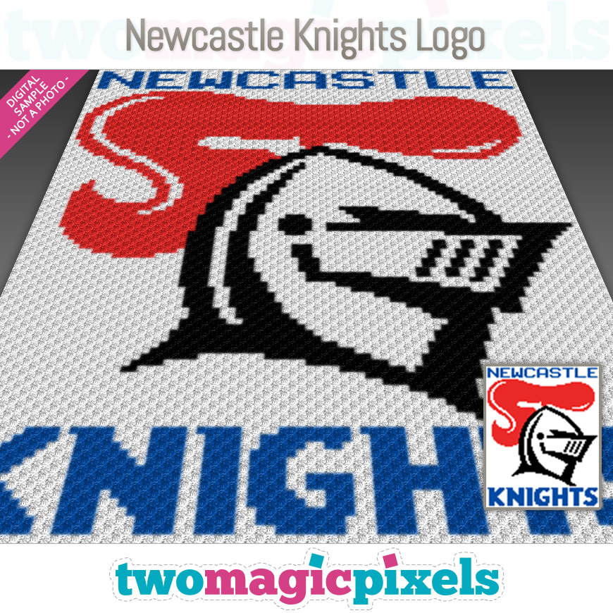 Newcastle Knights Logo by Two Magic Pixels