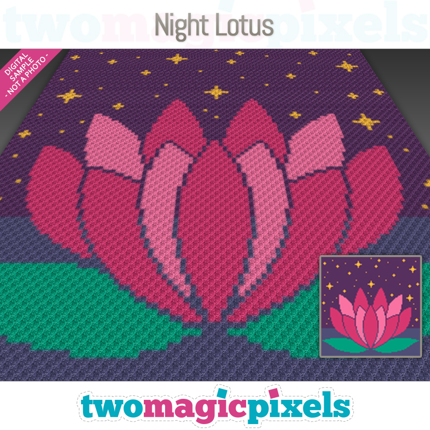 Night Lotus by Two Magic Pixels