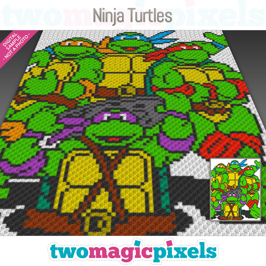Ninja Turtles by Two Magic Pixels