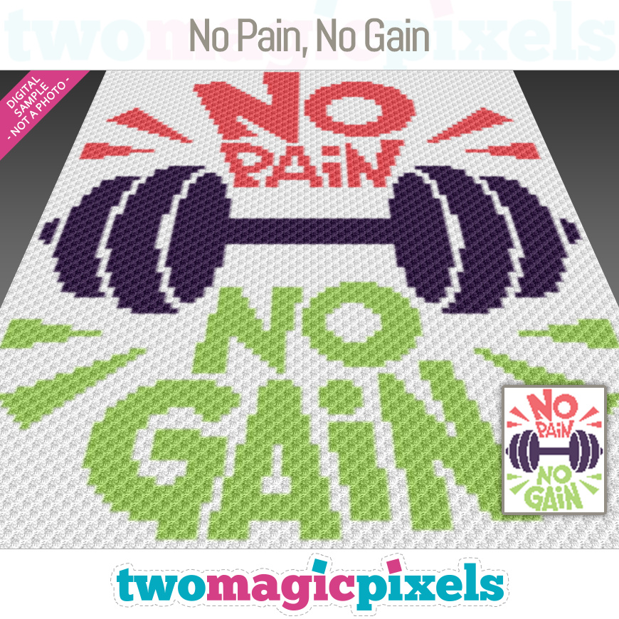 No Pain, No Gain by Two Magic Pixels
