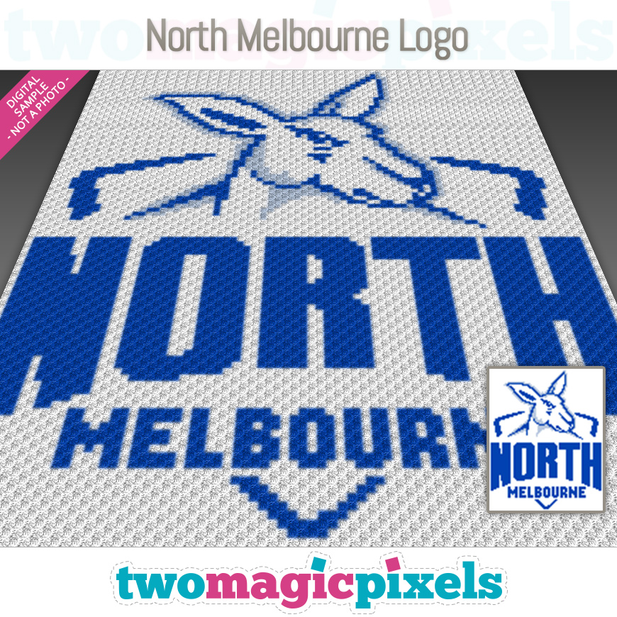 North Melbourne Logo by Two Magic Pixels