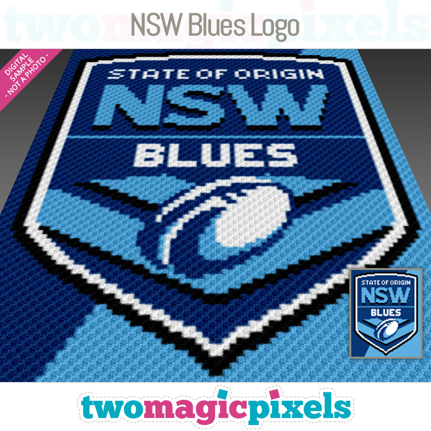 NSW Blues Logo by Two Magic Pixels