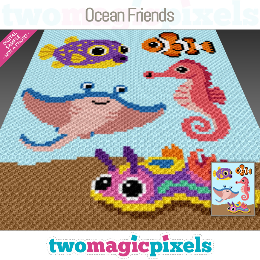 Ocean Friends by Two Magic Pixels