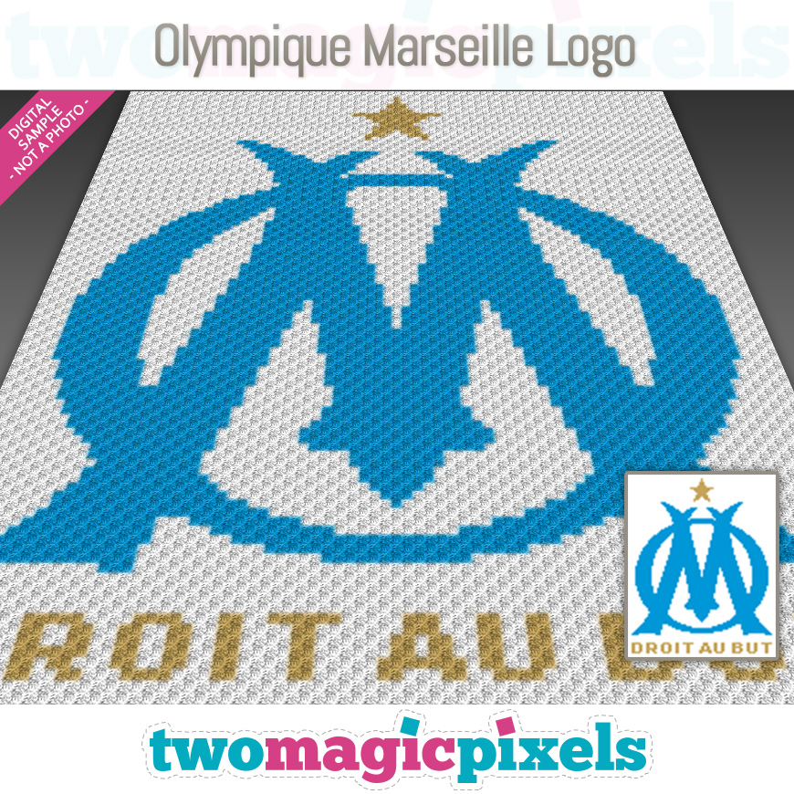 Olympique Marseille Logo by Two Magic Pixels