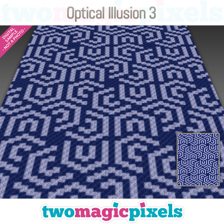 Optical Illusion 3 by Two Magic Pixels