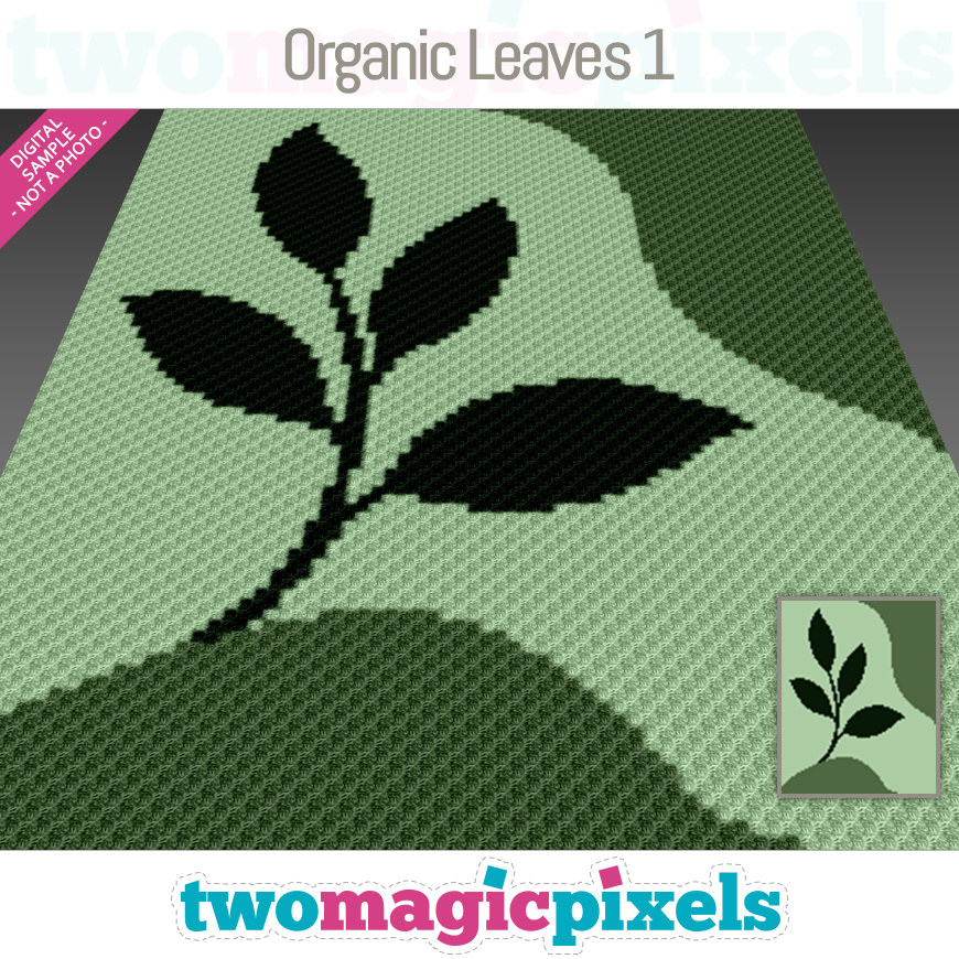 Organic Leaves 1 by Two Magic Pixels