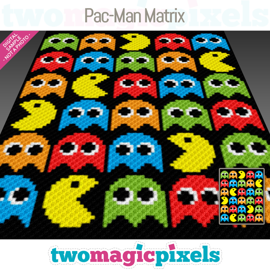 Pac-Man Matrix by Two Magic Pixels
