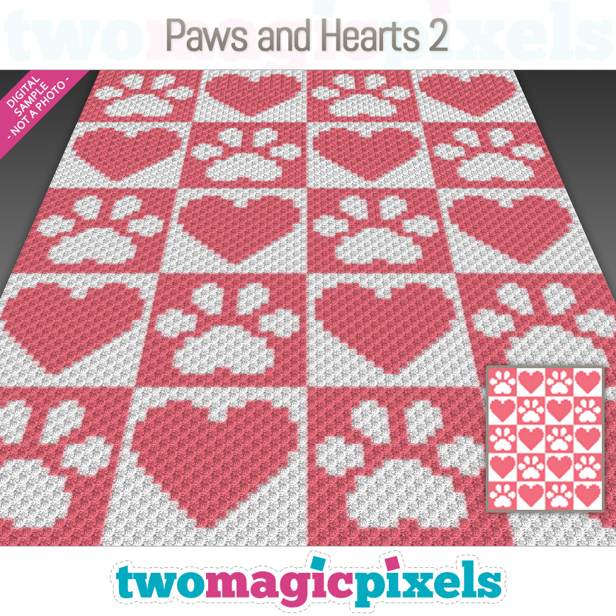Paws and Hearts 2 by Two Magic Pixels