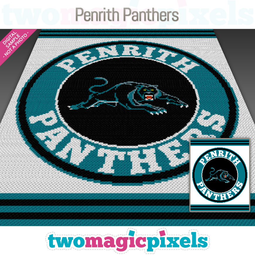 Penrith Panthers by Two Magic Pixels