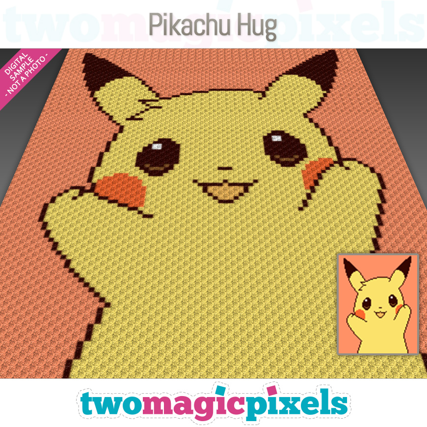 Pikachu Hug by Two Magic Pixels