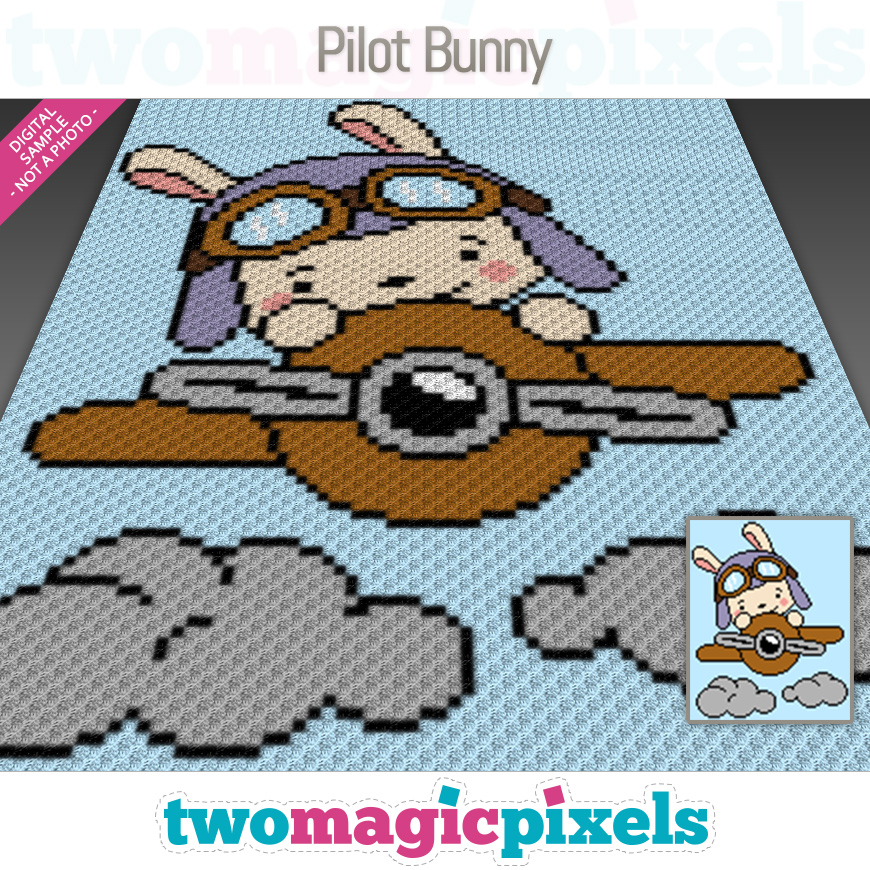 Pilot Bunny by Two Magic Pixels