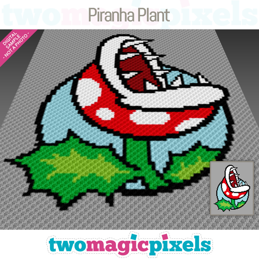 Piranha Plant by Two Magic Pixels