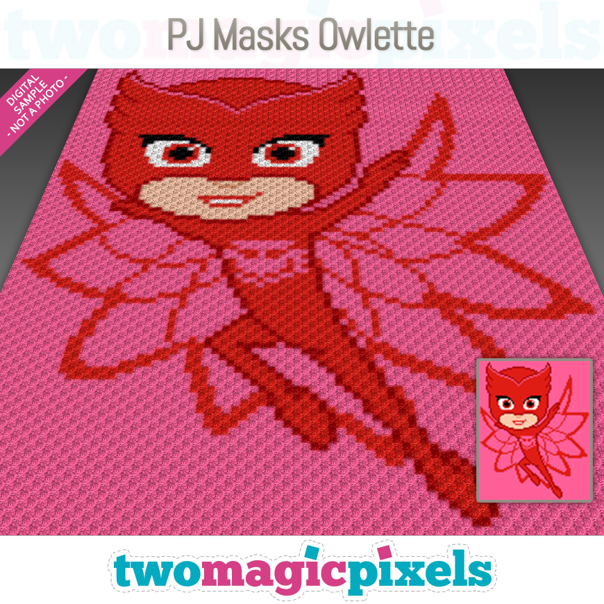 PJ Masks Owlette by Two Magic Pixels