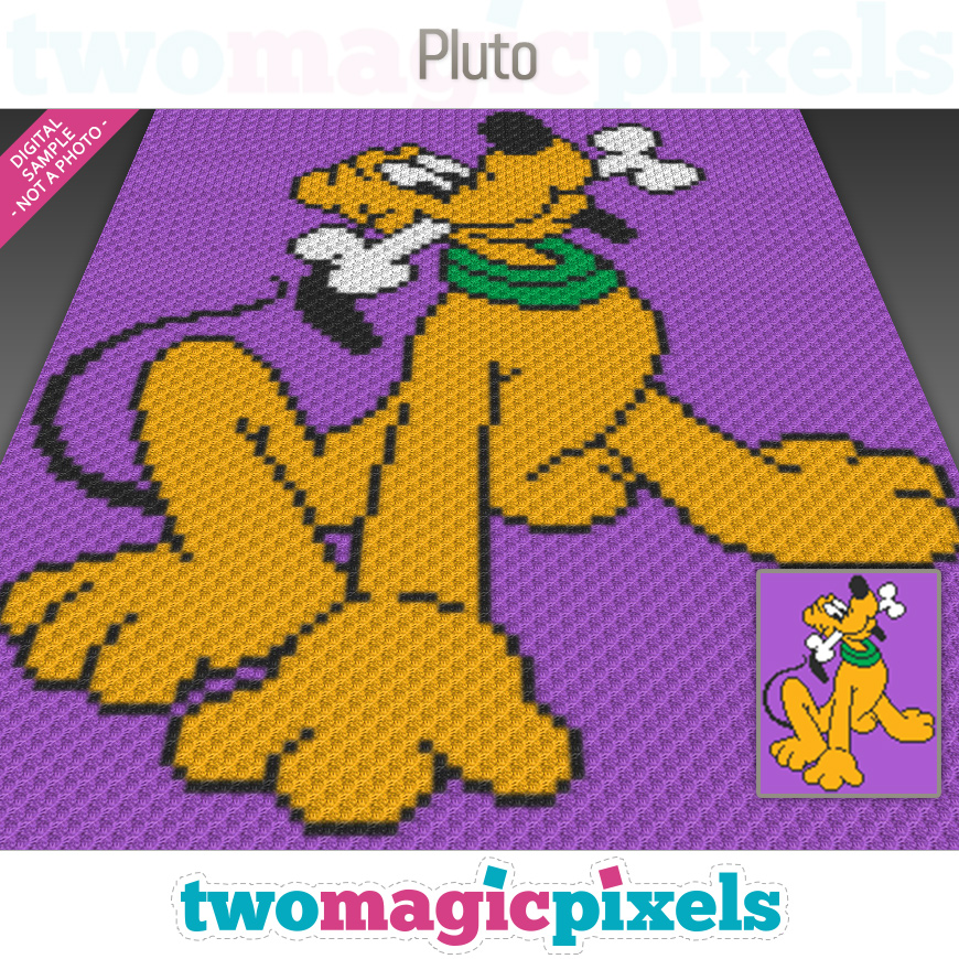 Pluto by Two Magic Pixels