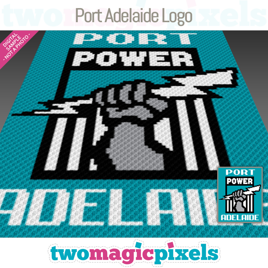 Port Adelaide Logo by Two Magic Pixels