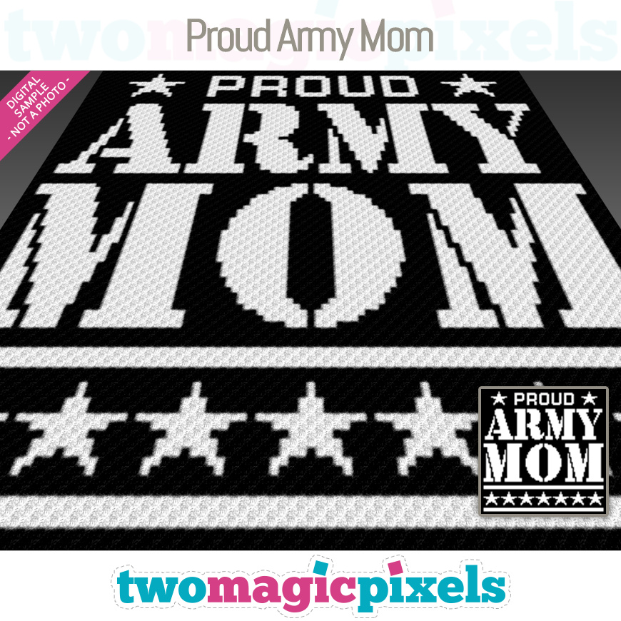 Proud Army Mom by Two Magic Pixels Proud Army Mom by Two Magic Pixels