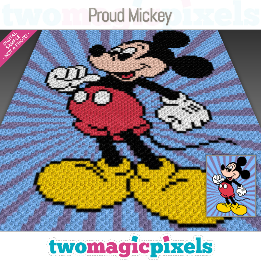 Proud Mickey by Two Magic Pixels