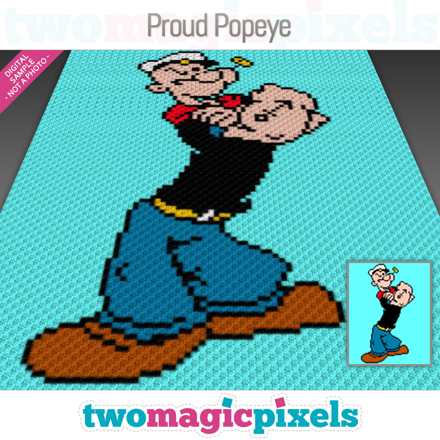 Proud Popeye by Two Magic Pixels