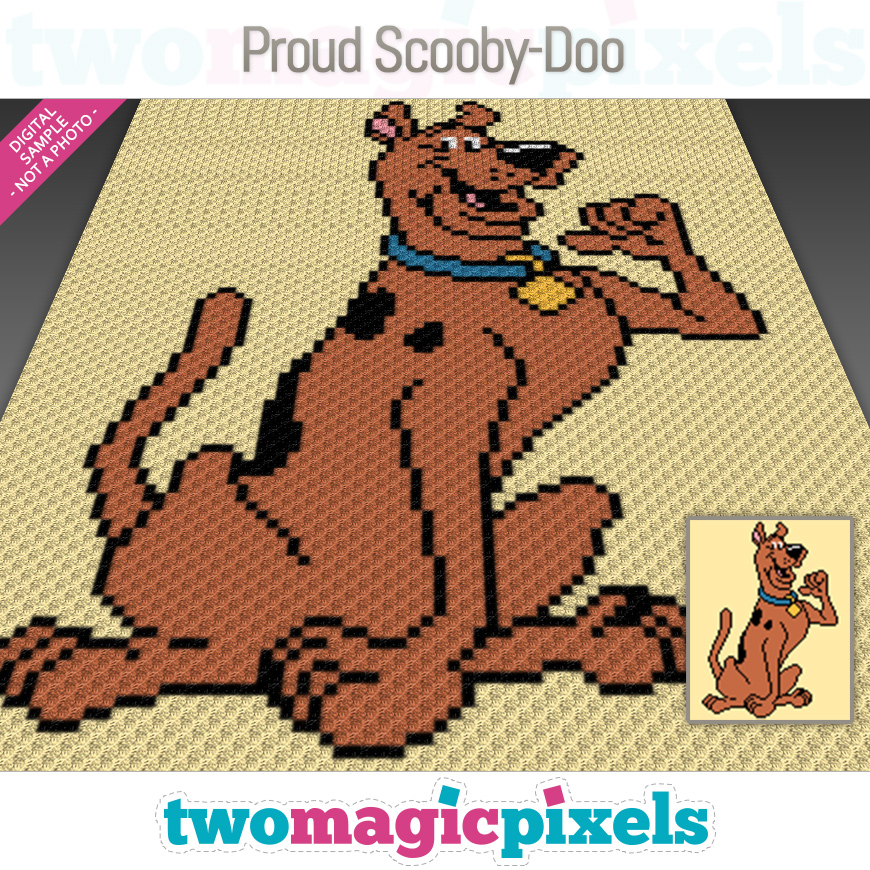 Proud Scooby-Doo by Two Magic Pixels