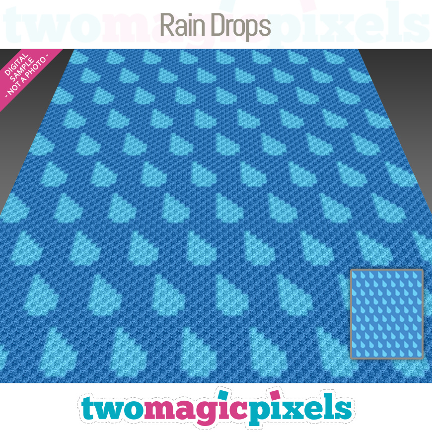 Rain Drops by Two Magic Pixels