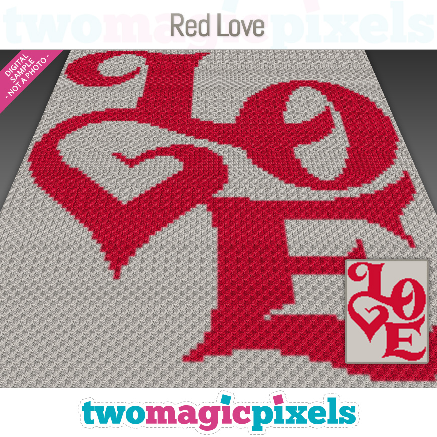 Red Love by Two Magic Pixels Red Love by Two Magic Pixels