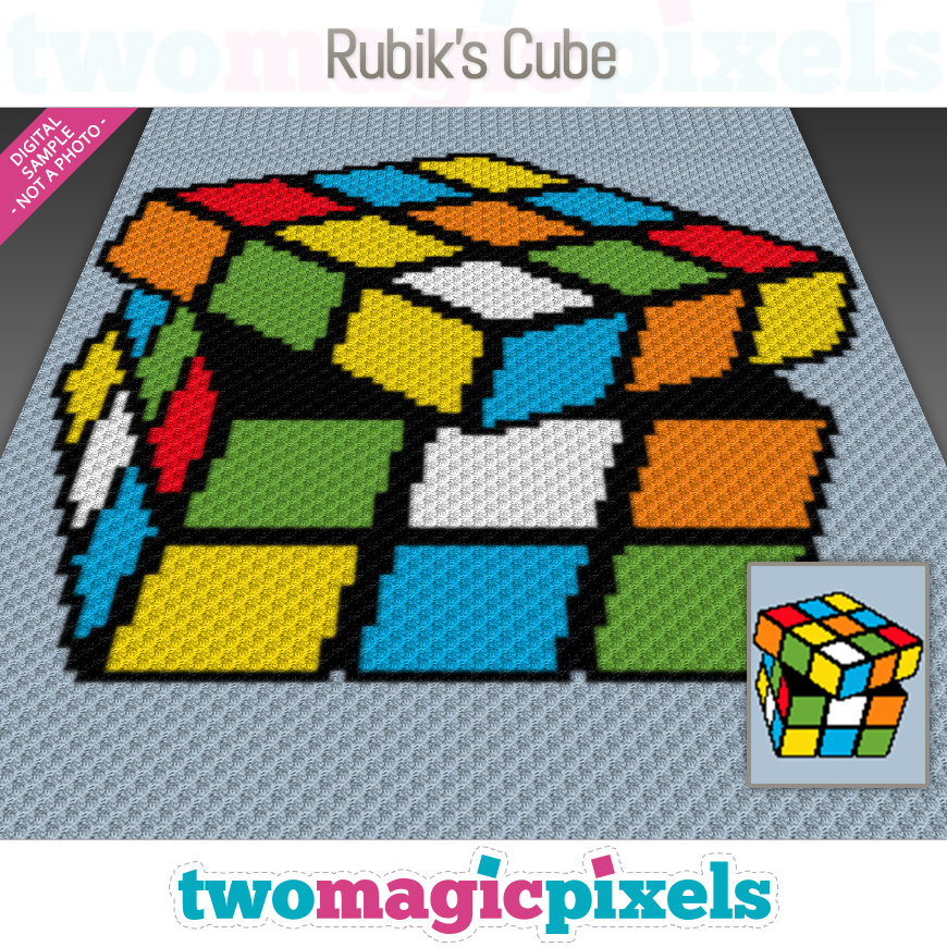 Rubik's Cube by Two Magic Pixels