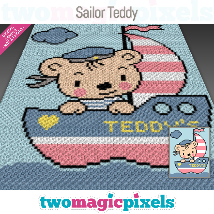 Sailor Teddy by Two Magic Pixels