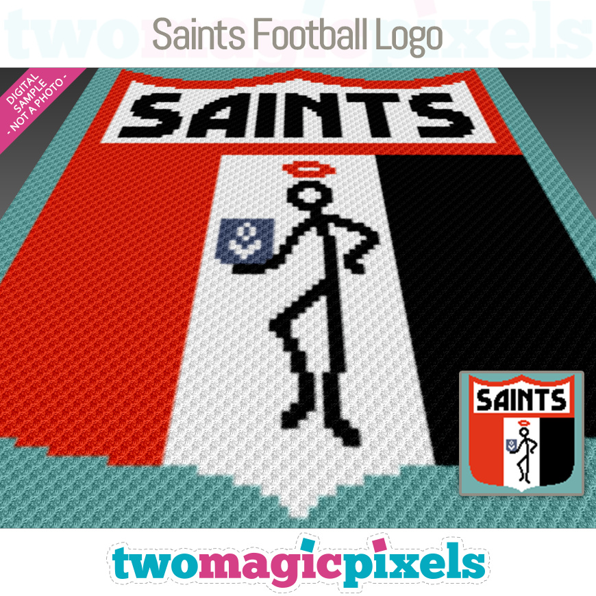 Saints Footbal Logo by Two Magic Pixels