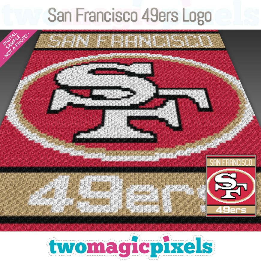 San Francisco 49ers Logo by Two Magic Pixels