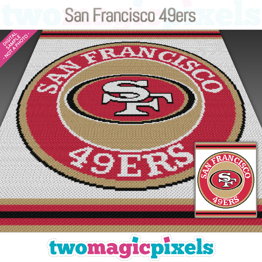 San Francisco 49ers by Two Magic Pixels