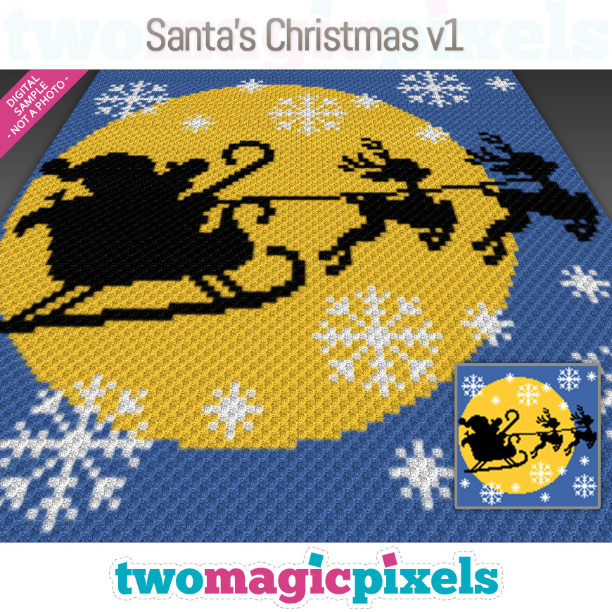 Santa's Christmas v1 by Two Magic Pixels