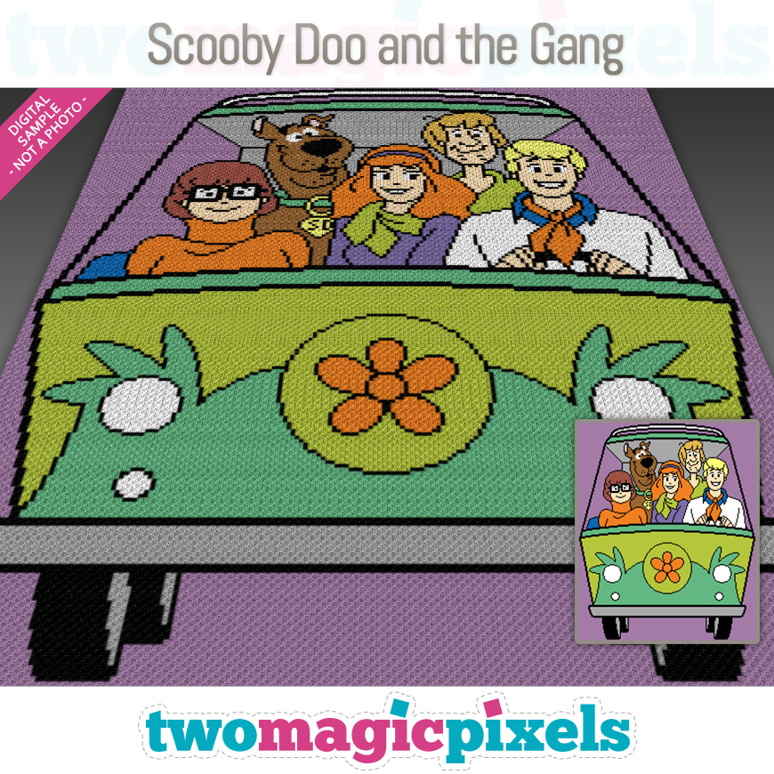 Scooby Doo and the Gang by Two Magic Pixels