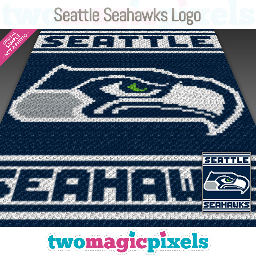 Seattle Seahawks Logo by Two Magic Pixels