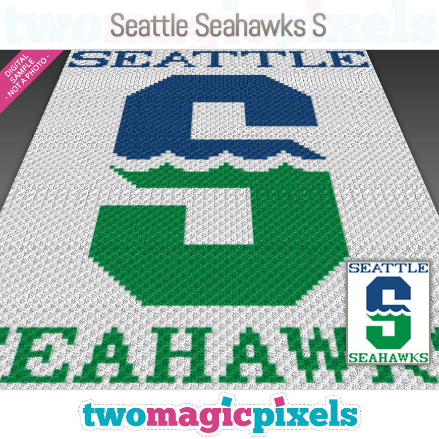 Seattle Seahawks S by Two Magic Pixels