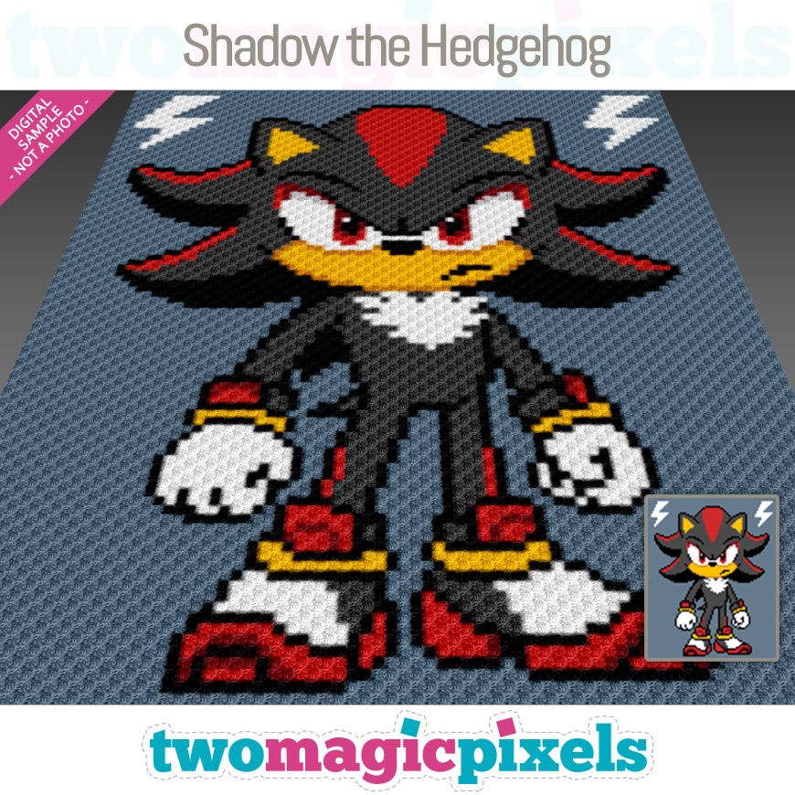 Shadow the Hedgehog by Two Magic Pixels