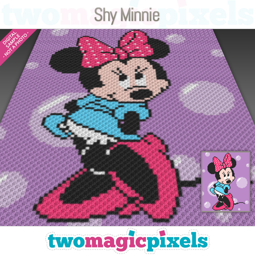 Shy Minnie by Two Magic Pixels