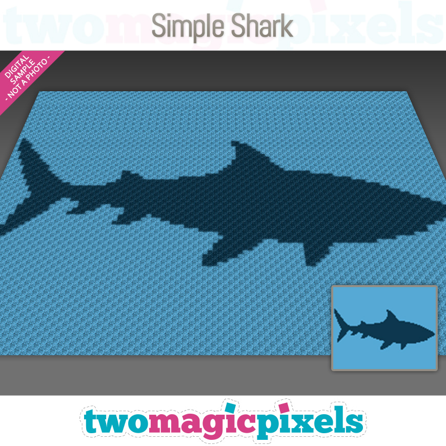 Simple Shark by Two Magic Pixels