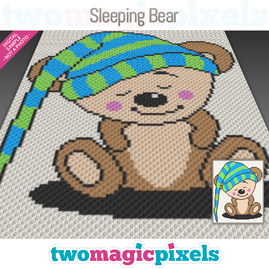 Sleeping Bear by Two Magic Pixels