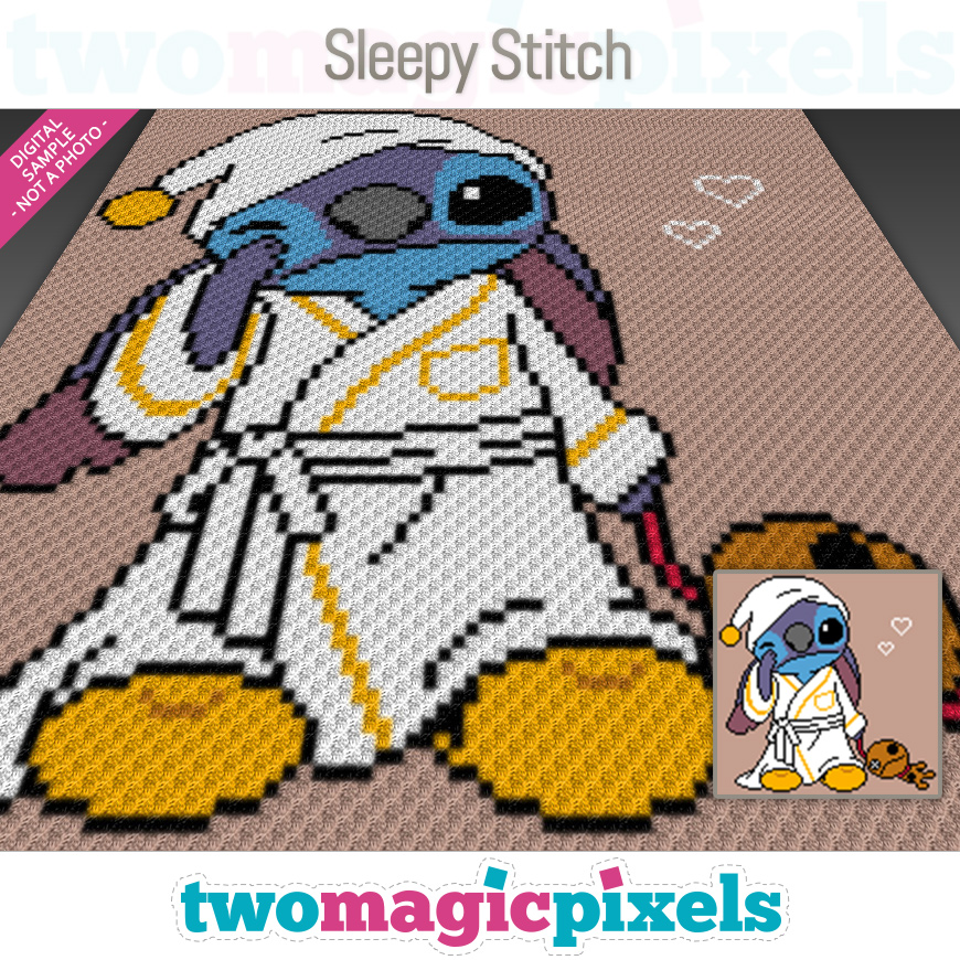 Sleepy Stitch by Two Magic Pixels